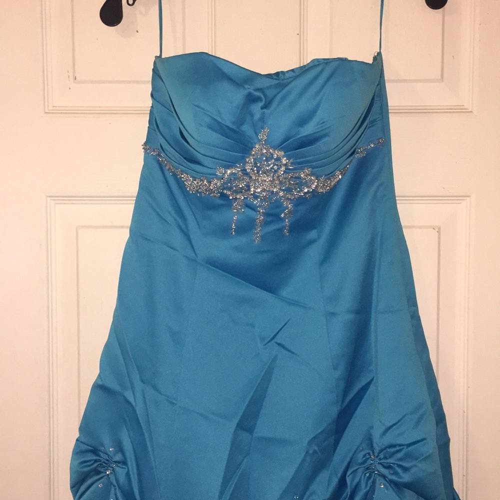 Light blue dress